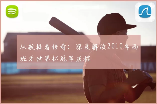 从数据看传奇：深度解读2010年西班牙世界杯冠军历程