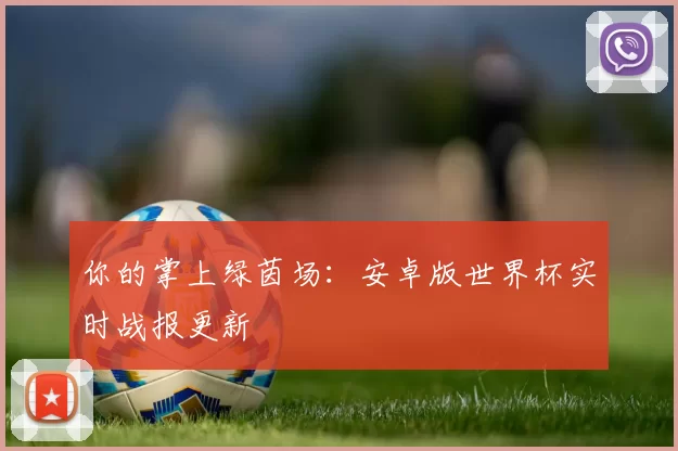你的掌上绿茵场：安卓版世界杯实时战报更新