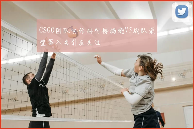 CSGO团队协作排行榜揭晓V5战队荣登第八名引发关注