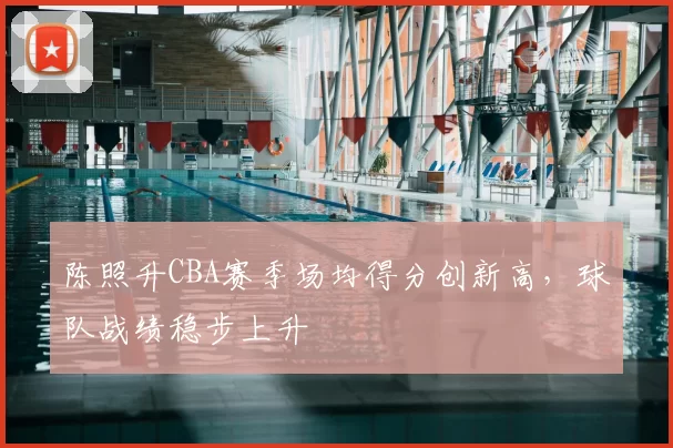 陈照升CBA赛季场均得分创新高，球队战绩稳步上升